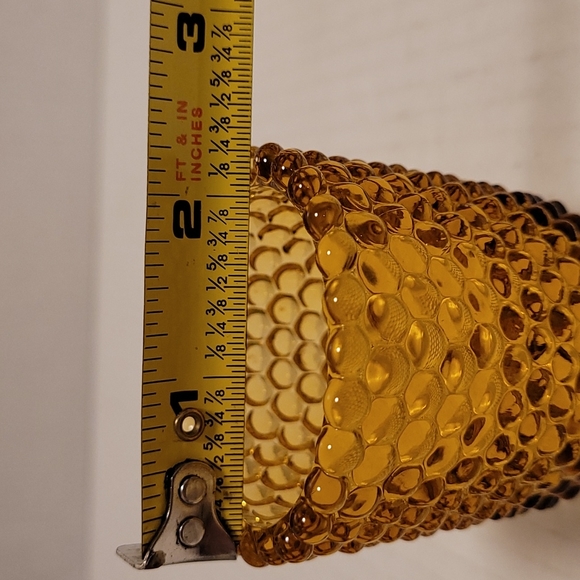 Pair of Vintage Hobnail Tea Light Votive Candle/ Toothpick Holder - Picture 11 of 13